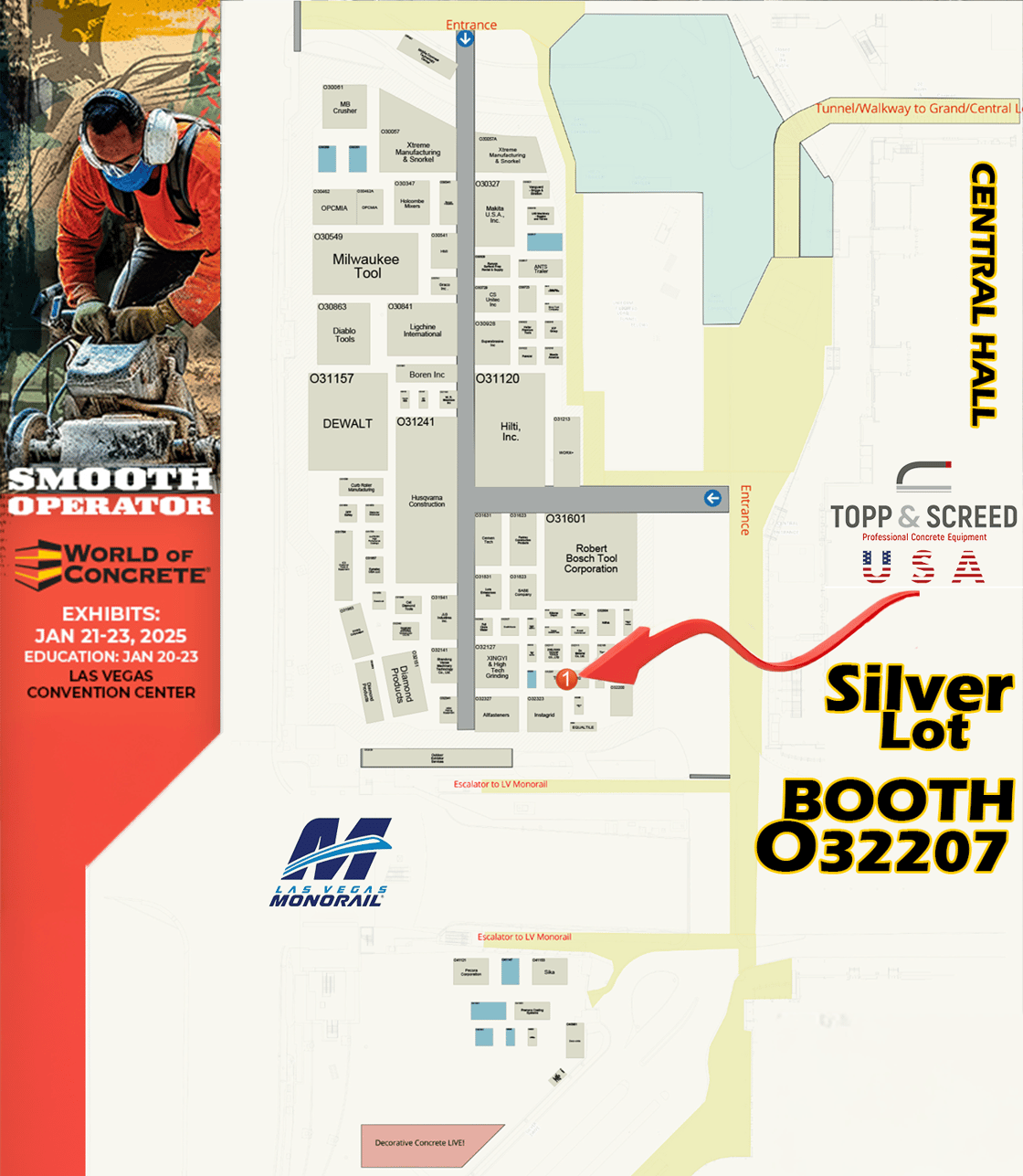 Floor Plan - World of Concrete 2025_01