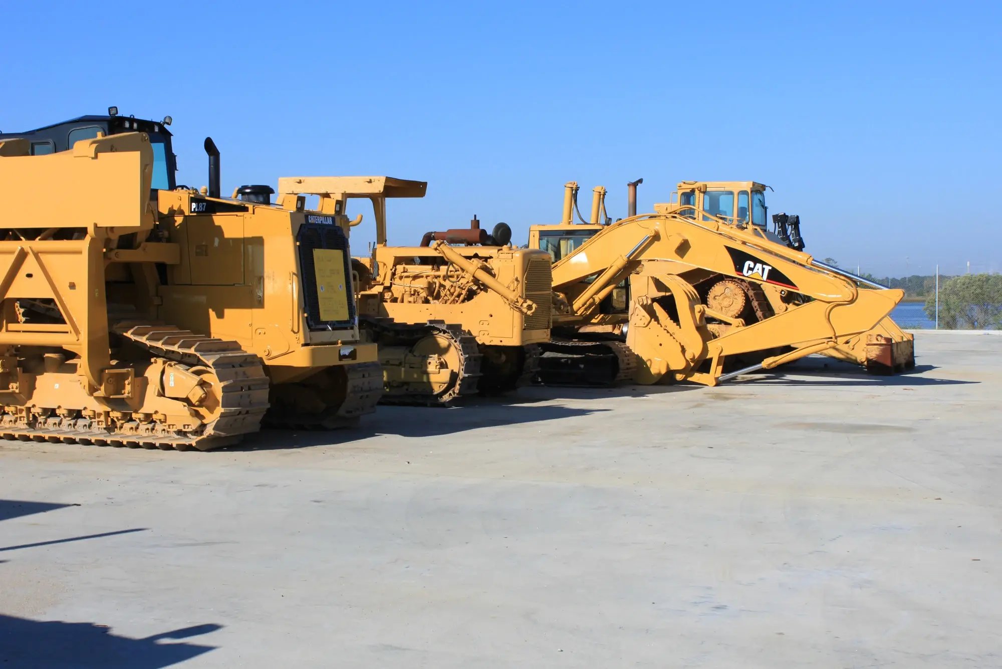 Heavy equipment zones