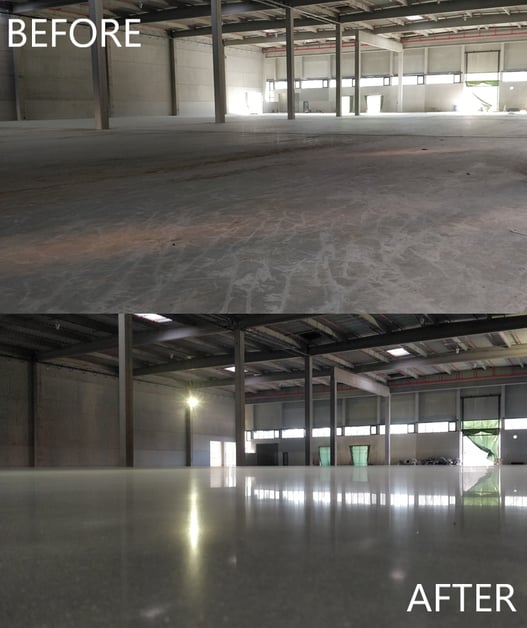 TwintecPLUS - Automotive parts storage facility - France, Strasbourg - BEFORE AFTER