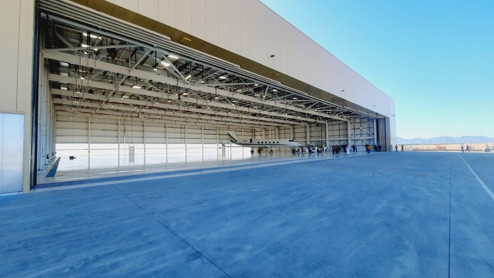 Private Jet Hangar, Saudi Arabia